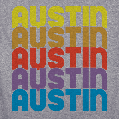 Austin Stacked T-Shirt - Unisex