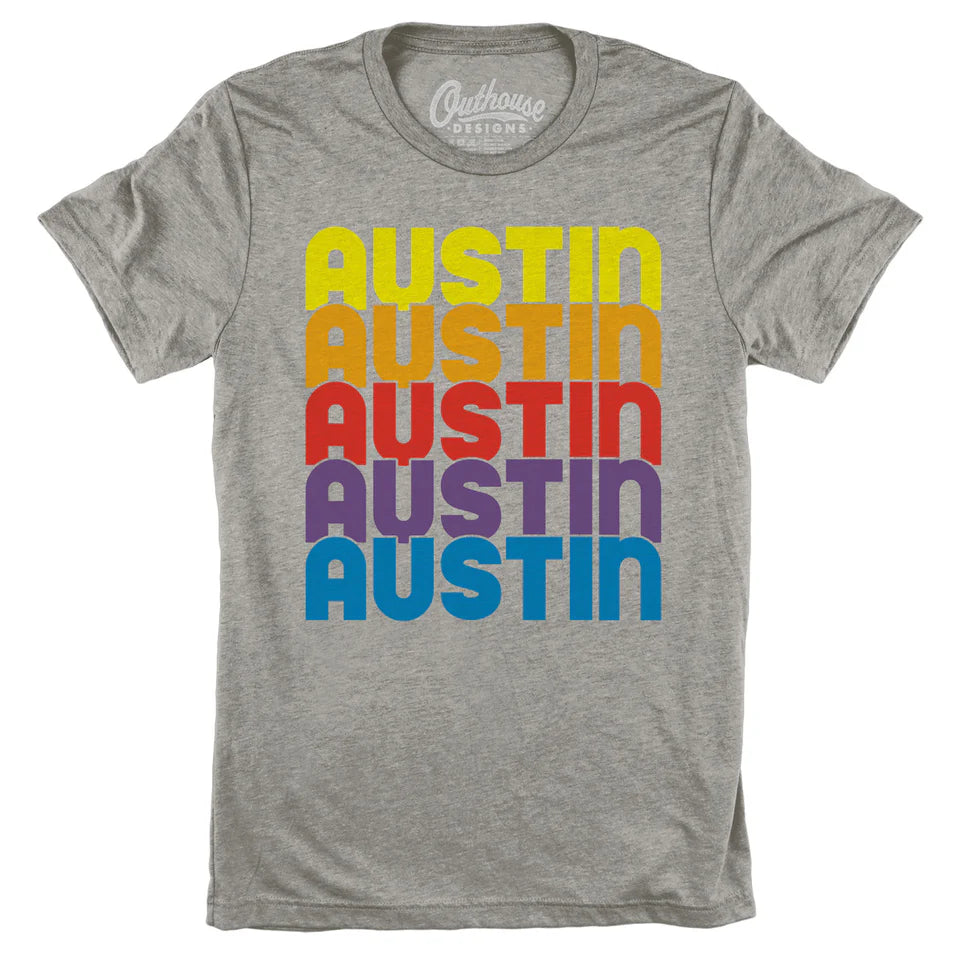 Austin Stacked T-Shirt - Unisex