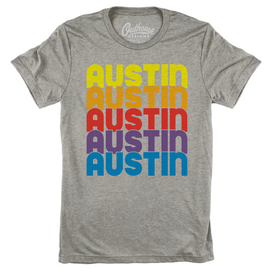 Austin Stacked T-Shirt - Unisex