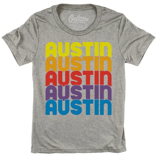 Austin Stacked T-Shirt - Youth