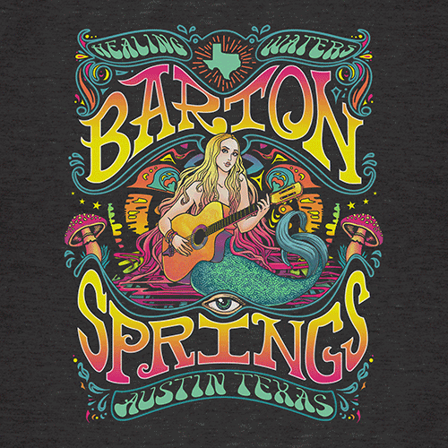 Barton Springs Mermaid T-Shirt - Unisex