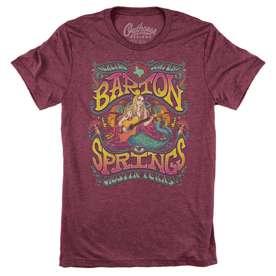 Barton Springs Mermaid T-Shirt - Unisex
