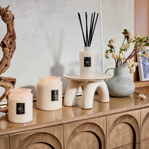 Santal Vanille Candle- Large Glass Jar