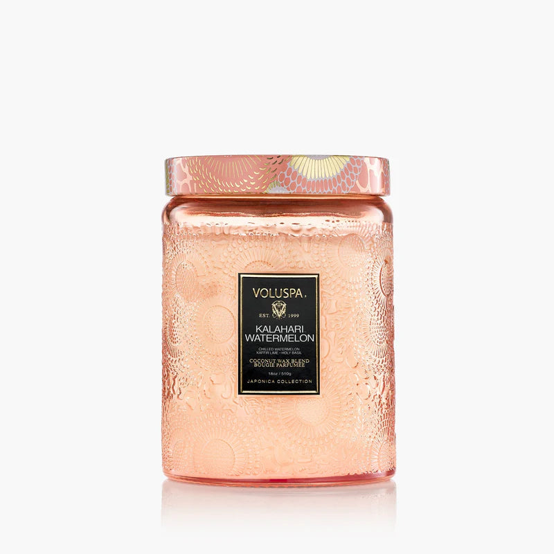 Kalahari Watermelon Candle - Large Glass Jar