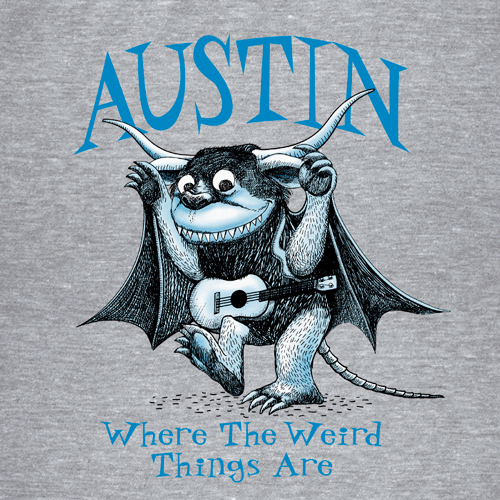 Austin Weird Things Onesie