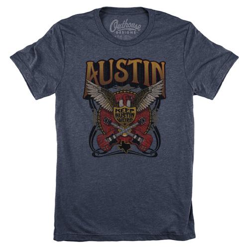 Austin Guitar Buzz Unisex Tee