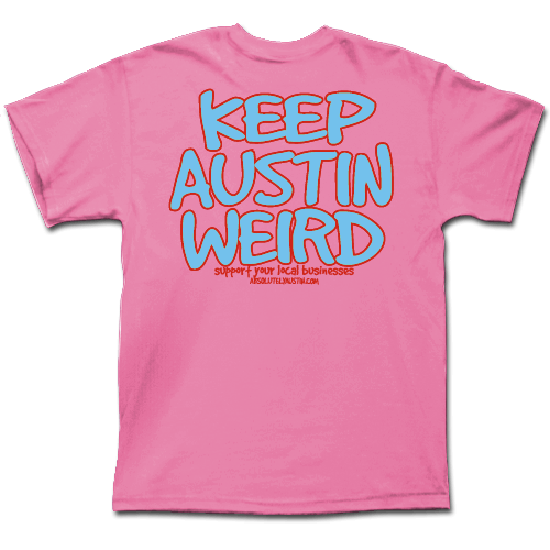 Keep Austin Weird Tricolor Unisex Tee