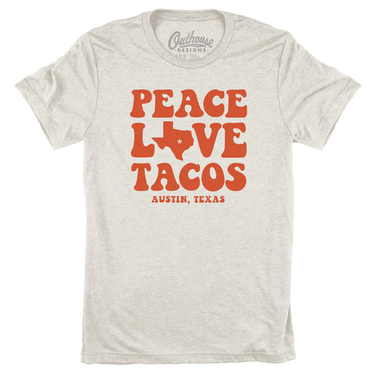 Peace Love Tacos T-Shirt - Unisex