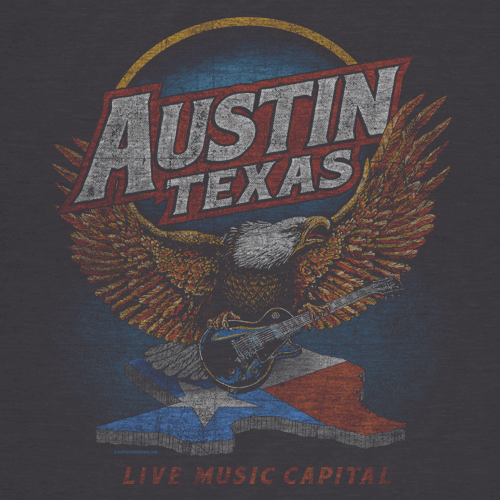 Austin Epic Eagle Unisex Tee