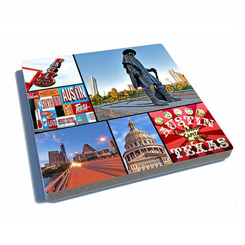 Austin Icon 2 Stone Coaster
