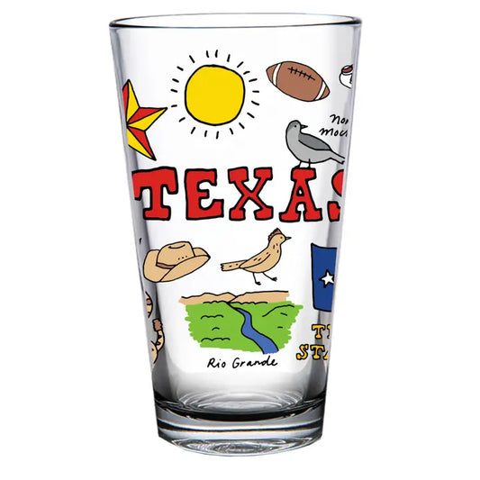 Texas Wanderer Pint Glass