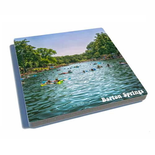 Barton Springs Stone Coaster